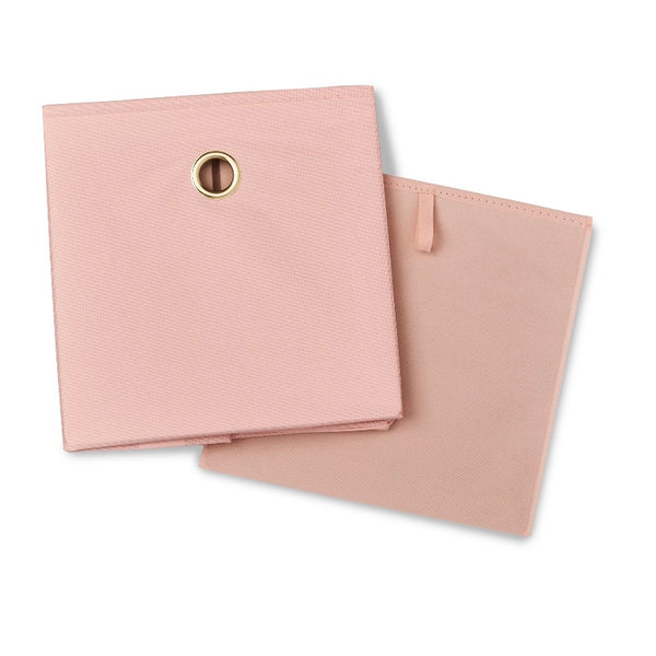 Pink Collapsible Storage Cube