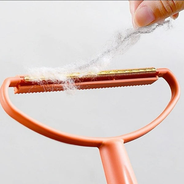 Pet hair scraper