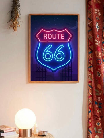 Route 66 Wall Poster