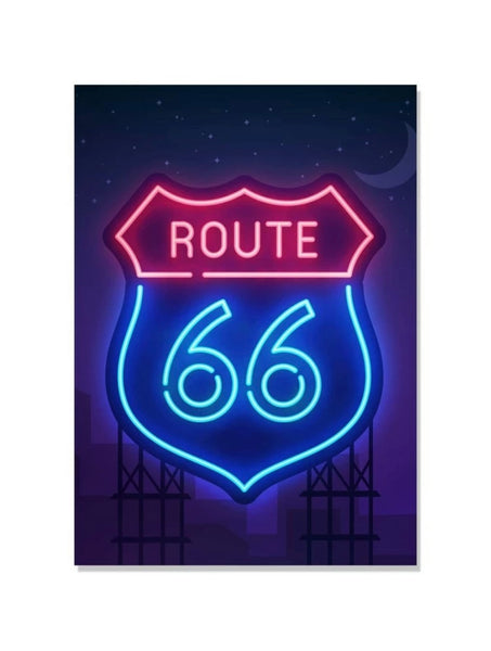 Route 66 Wall Poster