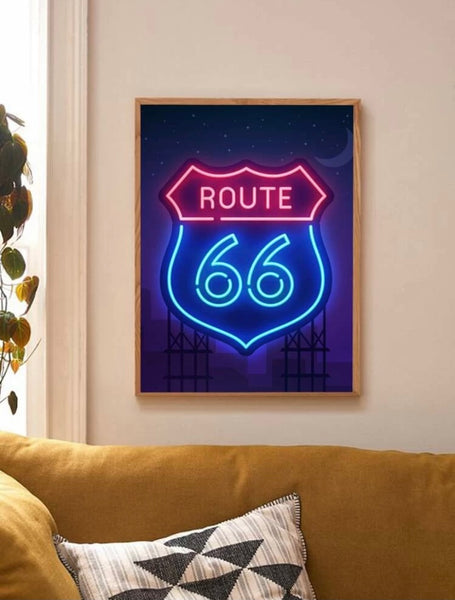 Route 66 Wall Poster