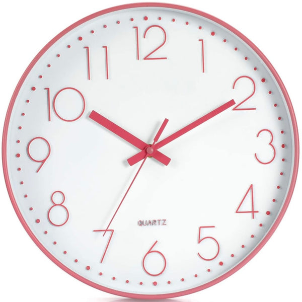 Pink Wall Clock