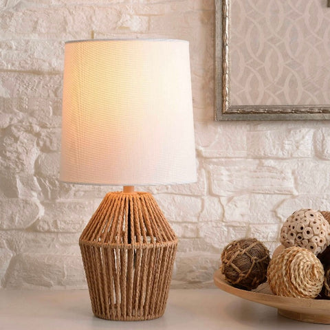 Rattan Table Lamp